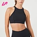 Add sophistication to your activewear with our black ribbed crop top. Shop now for a range of sizes and colors to elevate your workout wardrobe with our black ribbed crop top.